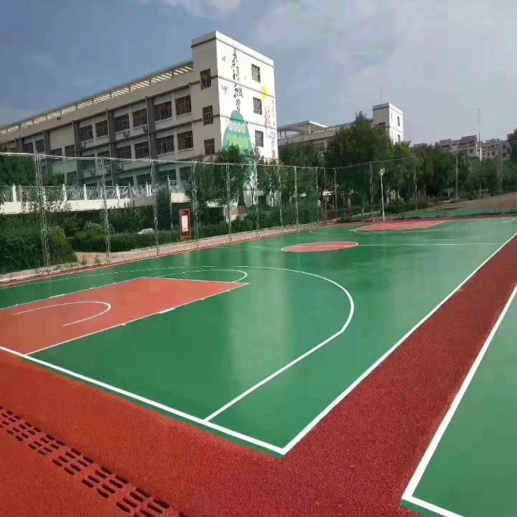硅pu篮球场
