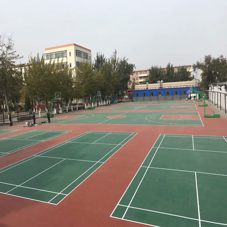 塑胶硅pu球场